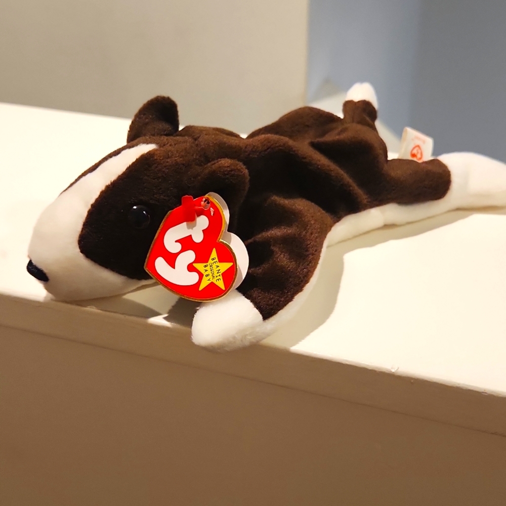 NEW TY BRUNO plush toy. 1997 original hang tag attached